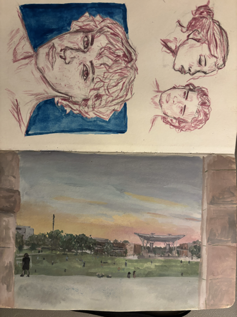 Sketchbook 1 page 2