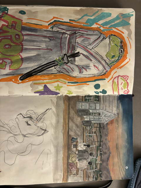 Sketchbook 1 page 40
