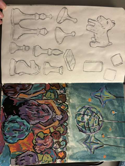 Sketchbook 1 page 42